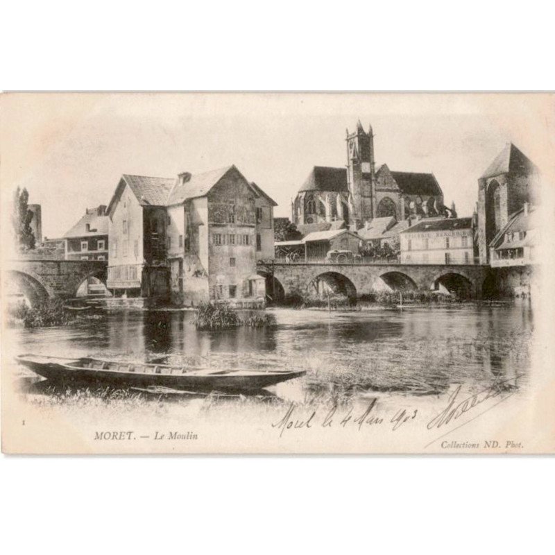 MORET: le moulin - très bon état