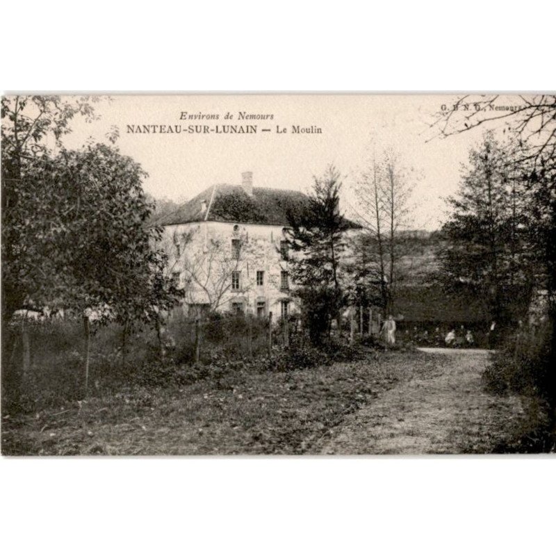 NANTEAU-sur-LUNAIN: le moulin - très bon état
