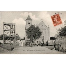 NANTEUIL: la place de l'église - très bon état