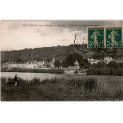 NANTEUIL-sur-MARNE: les bords de la marne - très bon état