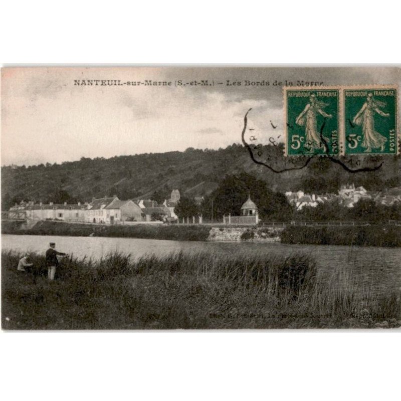 NANTEUIL-sur-MARNE: les bords de la marne - très bon état