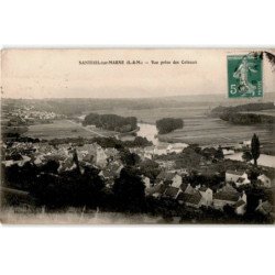NANTEUIL-sur-MARNE: vue prise des coteaux - très bon état