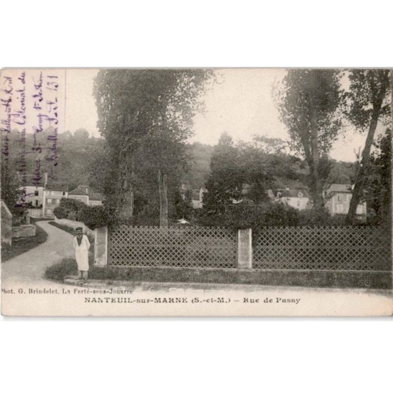NANTEUIL-sur-MARNE: rue de passy - très bon état