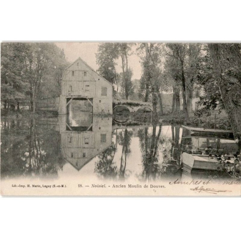 NOISIEL: ancien moulin de douves - très bon état
