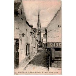 NEMOURS: la rue du prieuré et les vieilles maisons - très bon état