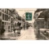NEMOURS: crue du 20 janvier 1910 rue de paris - très bon état