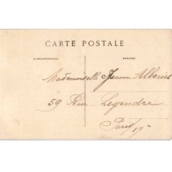 NEMOURS: crue du 20 janvier 1910 rue de paris - très bon état