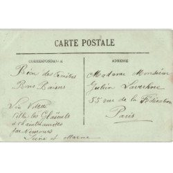 NEMOURS: rochers beauregard la table d'orientation - très bon état