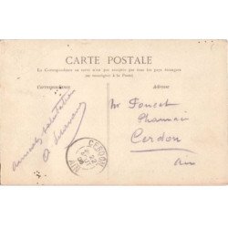 NEMOURS: le loing en aval de la passerelle - état