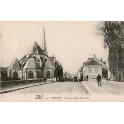 NEMOURS: abside de l'église saint-jean - très bon état