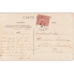OZOIR-la-FERRIERE: église et route de paris - très bon état