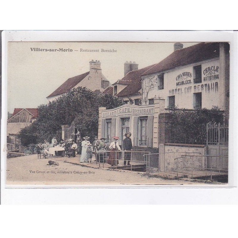 VILLIERS-sur-MORIN: restaurant borniche - très bon état