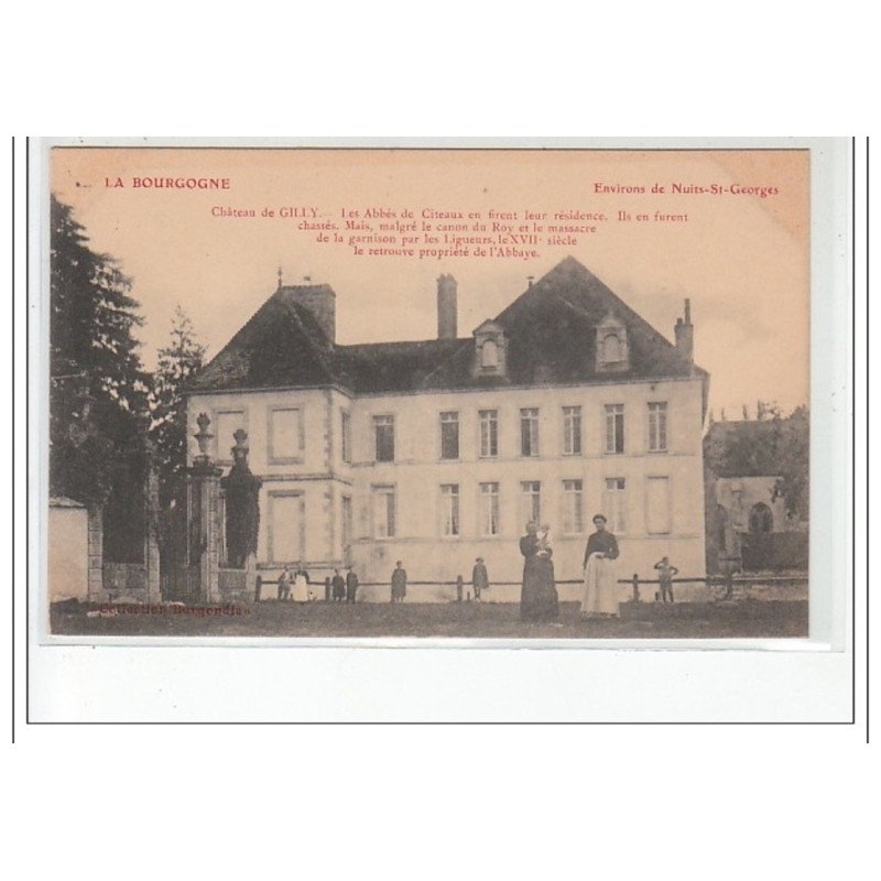 Environs de NUITS SAINT GEORGES - Château de GILLY - très bon état