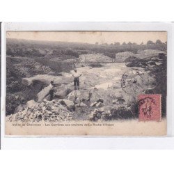 LA ROCHE-VILLEBON: vallée de chevreuse les carrières aux environs de la roche-villebon - état