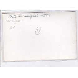 RAMBOUILLET: fête du muguet 1951 - très bon état