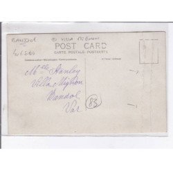 BANDOL: villa mignon - état