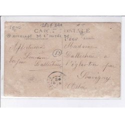 SENS: attelage de l'hôtel de l'écu - état