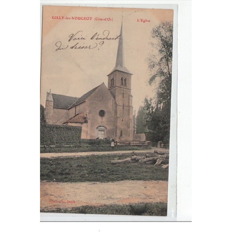 GILLY LES VOUGEOT - L'église - très bon état