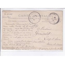 SAINT-FARGEAU: congrès des bûcherons et de l'union fédératrice terrienne - (décollée) état