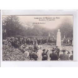 SAINT-FARGEAU: inauguration du monument aux morts 15 août 1926 (cliché machavoine) - très bon état