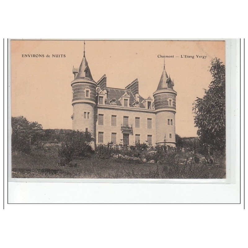 Environs de NUITS - CHARMONT - L'étang Vergy - très bon état