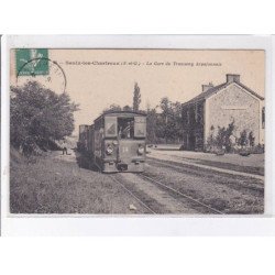 SAULX-les-CHARTREUX: la gare du tramway arpajonnais - très bon état