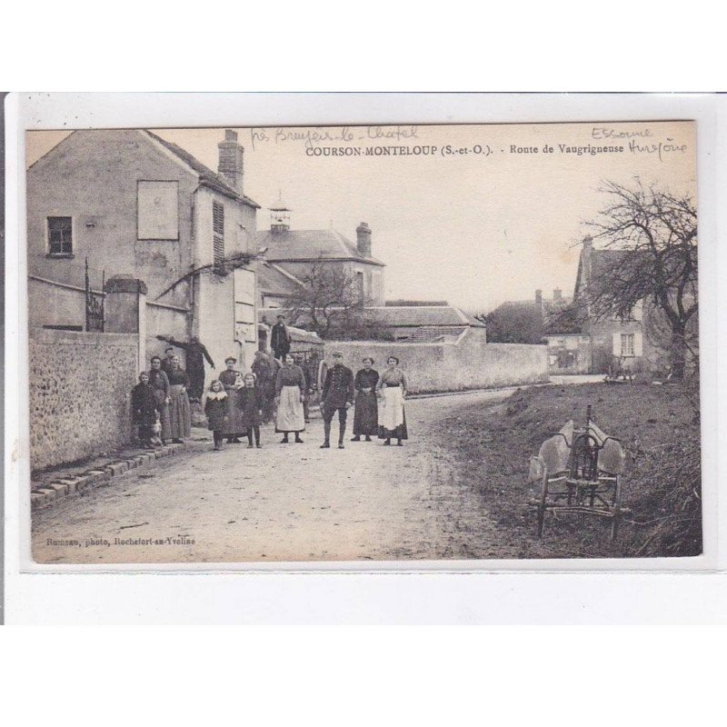 COURSON-MONTELOUP: route de vaugrigneuse - très bon état