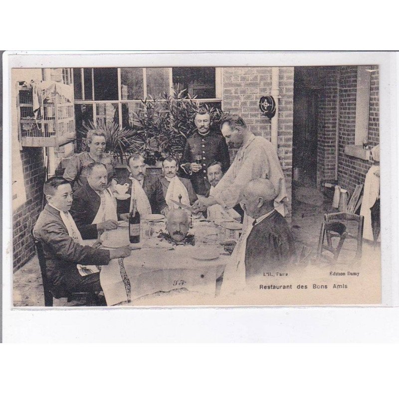 SURREALISME : restaurant des bons amis - très bon état
