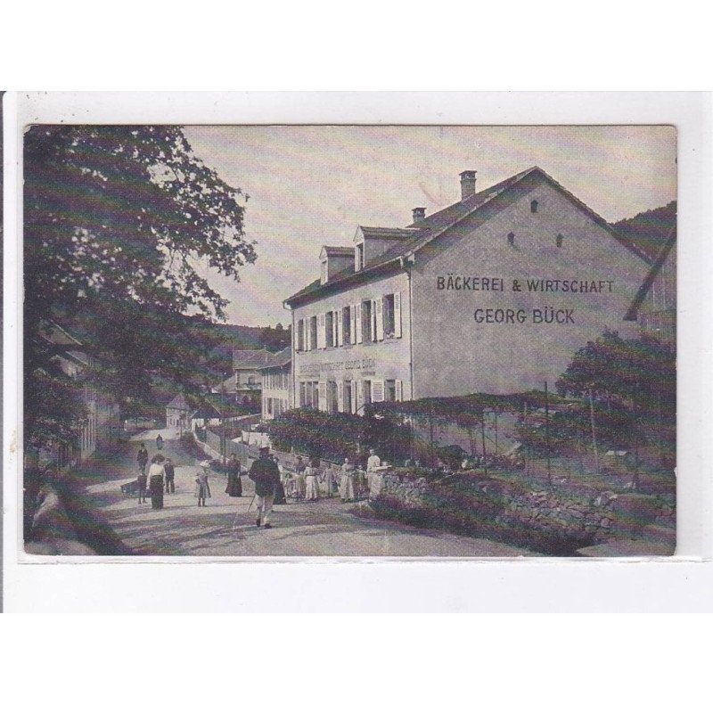 FORTELBACH: bäckerei et wirtschaft georg bück - état FORTELBACH: bäckerei et wirtschaft georg bück - état