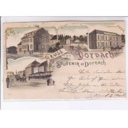 DORNACH: souvenir de dornach, gruss aus, tramway - très bon état