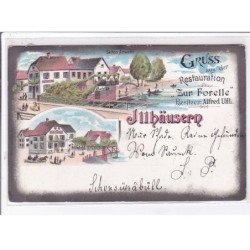 Jllhäusern: gruss aus der restauration zur forell besilzer Alfred Uhl - très bon état
