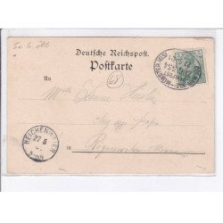 LOGERBACH: restauration zum bahnof F. Brauer - état