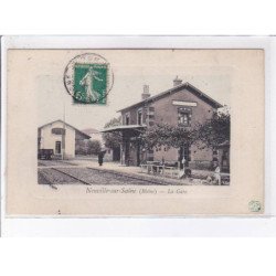 NEUVILLE-sur-SAONE: la gare - très bon état