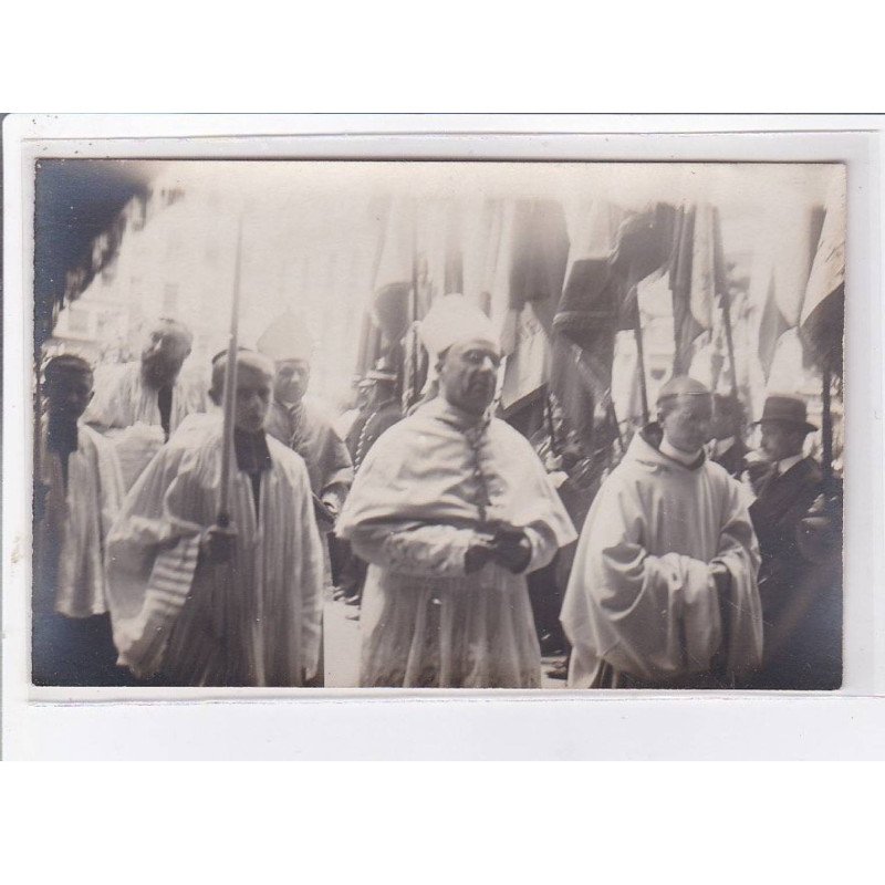 LYON: 8 CPA, procession religieuse - très bon état