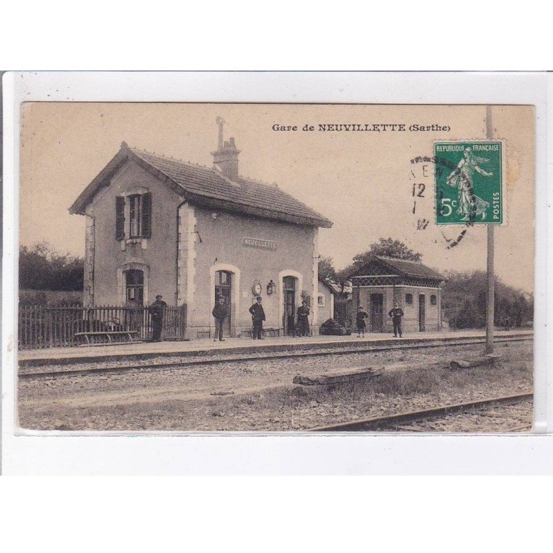 NEUVILLETTE: gare - très bon état