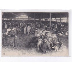 PARIS: marché aux bestiaux de la villettes veaux - très bon état