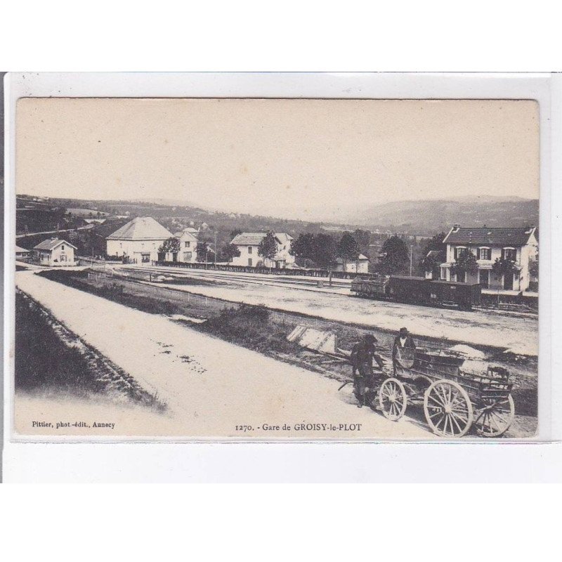 GROISY-le-PLOT: gare - très bon état