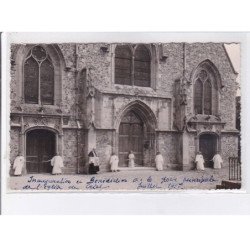 CRIEL: inauguration et bénédiction de la porte principale de l'église du criel - très bon état