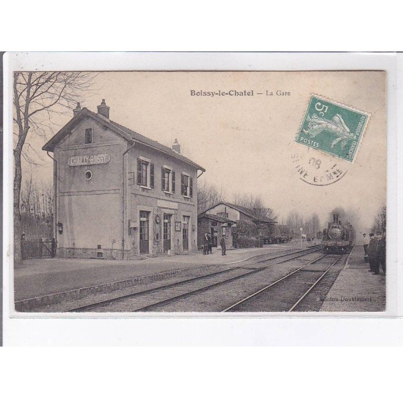 BOISSY-le-CHATEL: la gare - très bon état