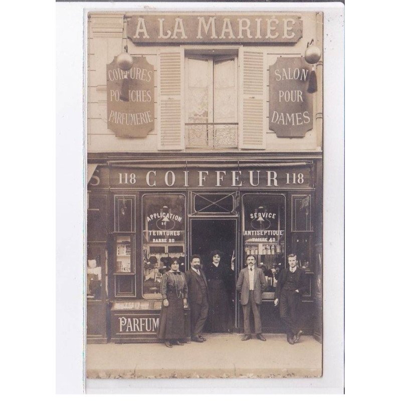 MEAUX(?): a la mariée, coiffeur, salon pour dame - très bon état