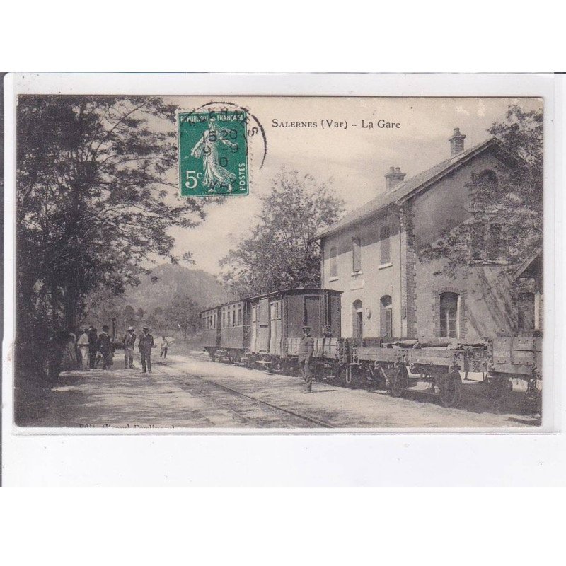 SALERNES: la gare - très bon état
