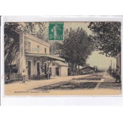 MONTFAVET: la gare - état
