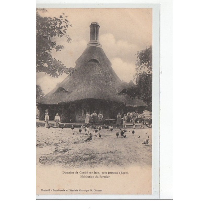 Domaine de CONDE SUR ITON, près BRETEUIL - Habitation du Fermier - très bon état