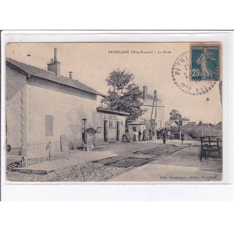 PEYRILHAC: la gare - très bon état