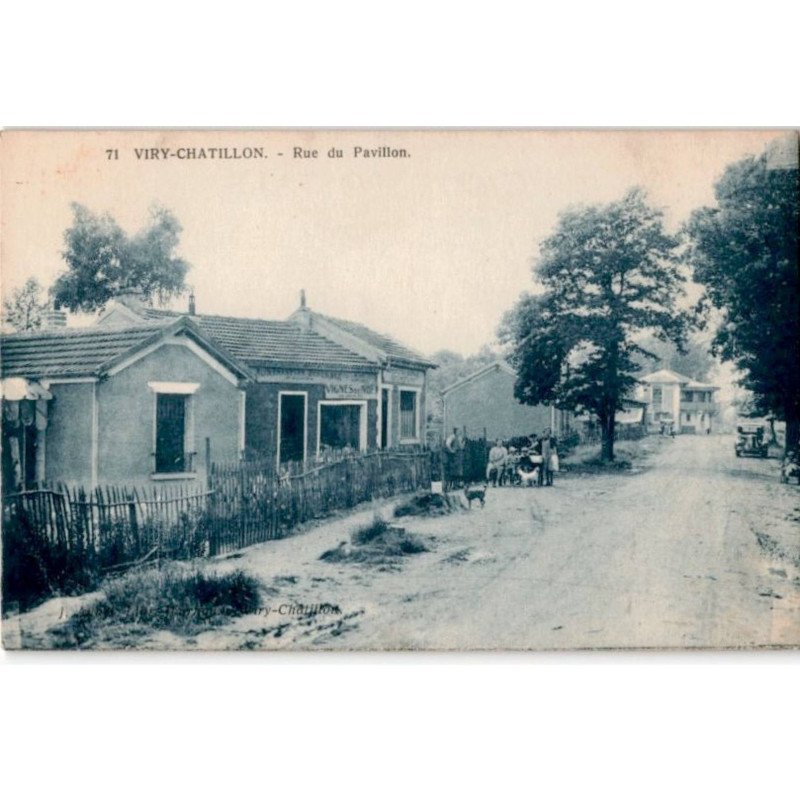 VIRY-CHATILLON: rue de pavillon - état