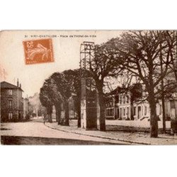VIRY-CHATILLON: place de l'hôtel-de-ville -  état
