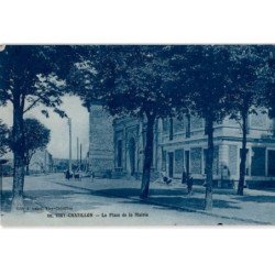 VIRY-CHATILLON: la place de la mairie - état