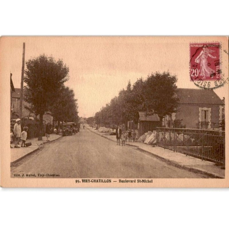 VIRY-CHATILLON: boulevard saint-michel - très bon état