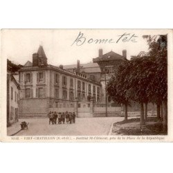 VIRY-CHATILLON: institut saint-clément pris de la place de la république - très bon état