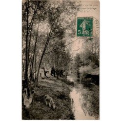 VIRY-CHATILLON: petit bras de l'orge - très bon état